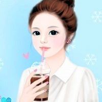 唯美插画手绘美女_动漫头像_爱扣扣网图片