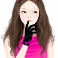 唯美插画手绘美女_动漫头像_爱扣扣网图片