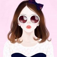 唯美插画手绘美女_动漫头像_爱扣扣网图片