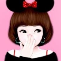 唯美插画手绘美女_动漫头像_爱扣扣网图片