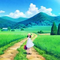 清新脱俗女生唯美_动漫头像_爱扣扣网图片
