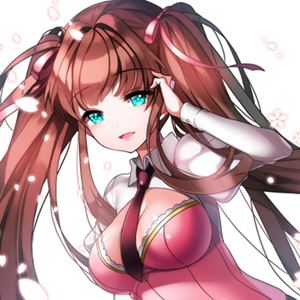 二次元美女高清_动漫头像_爱扣扣网图片