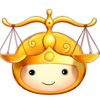 天秤座可爱_动漫头像_爱扣扣网图片