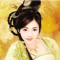 最美古典美女古风_动漫头像_爱扣扣网图片