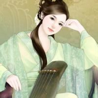 最美古典美女古风_动漫头像_爱扣扣网图片
