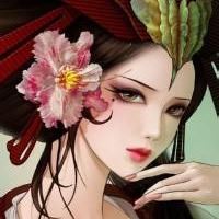 最美古典美女古风_动漫头像_爱扣扣网图片