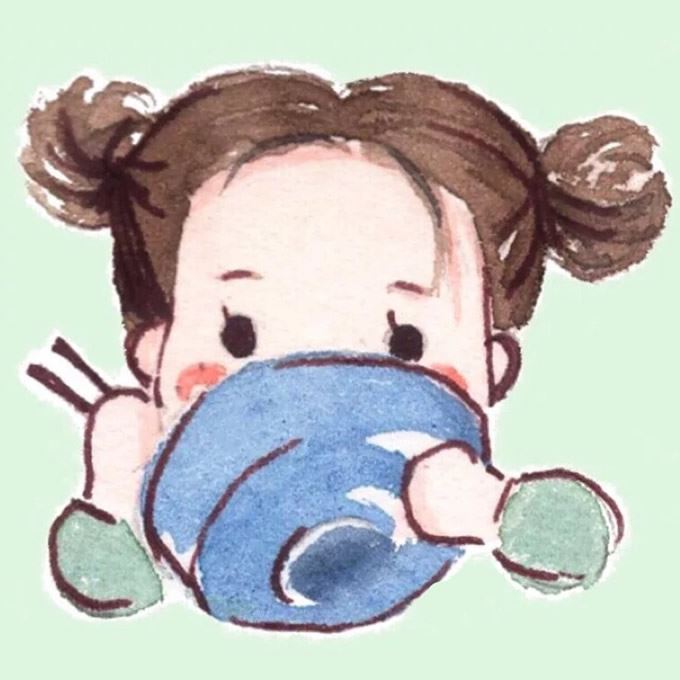 小女孩萌萌哒_动漫头像_爱扣扣网图片