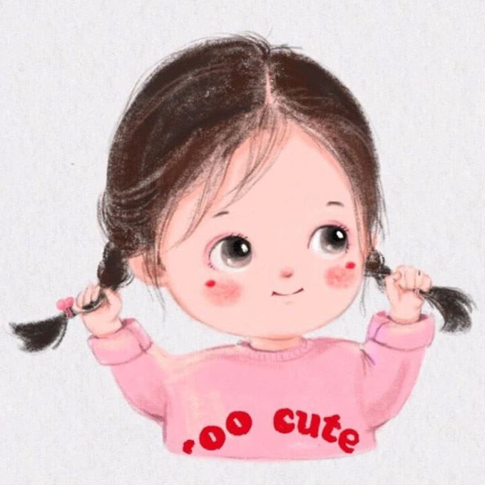 小女孩萌萌哒_动漫头像_爱扣扣网图片