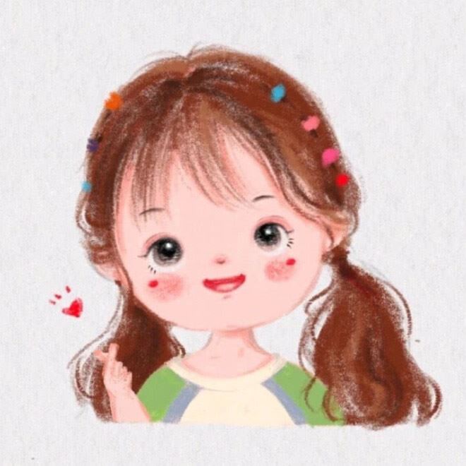 小女孩萌萌哒_动漫头像_爱扣扣网图片