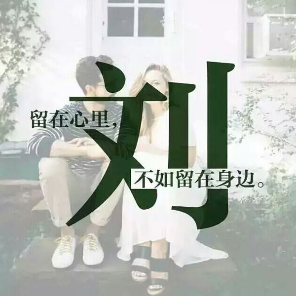 带自己姓氏的头像图片