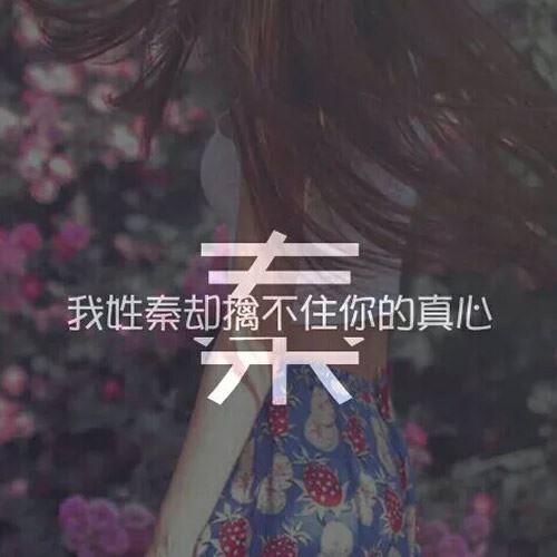 带自己姓氏的头像图片