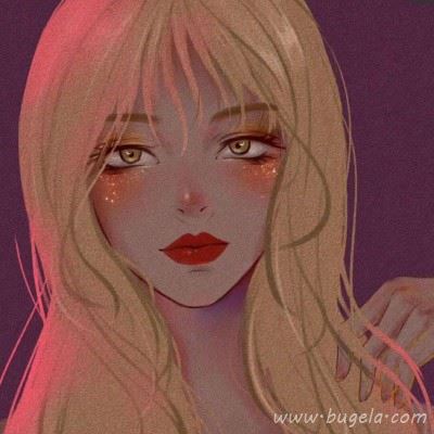 女头动漫高冷侧脸头像 帅气撩人二次元女头像图片