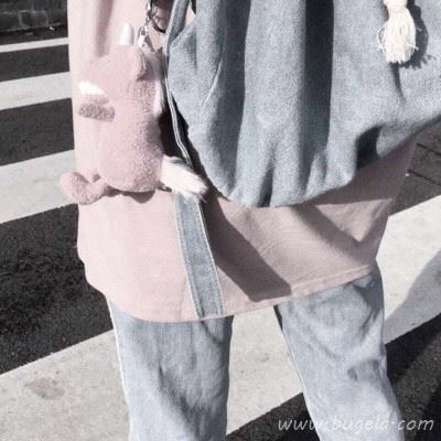 美女心粉色部位头像 上半身无头学生女头图片
