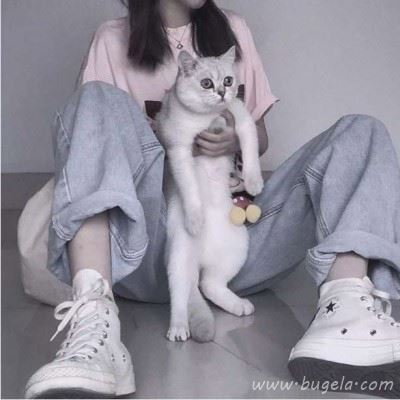 美女心粉色部位头像 上半身无头学生女头图片