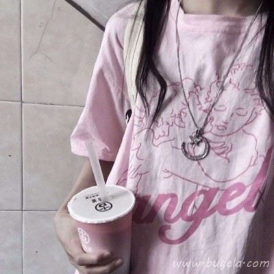 美女心粉色部位头像 上半身无头学生女头图片