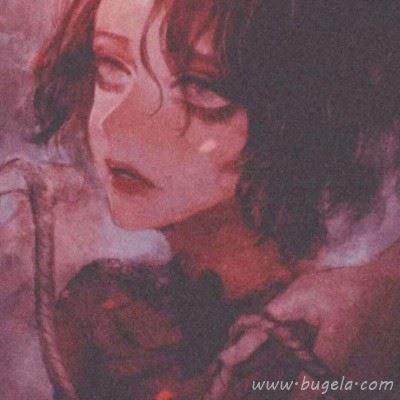 黑暗动漫女头像 二次元丧系女头像图片