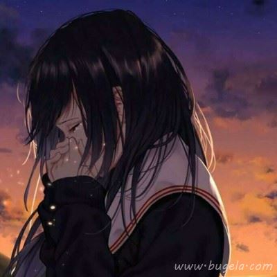 黑暗动漫女头像 二次元丧系女头像图片