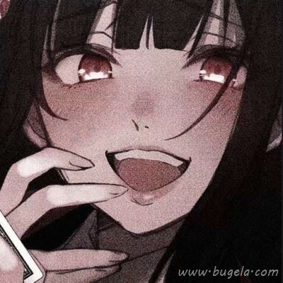 黑暗动漫女头像 二次元丧系女头像图片