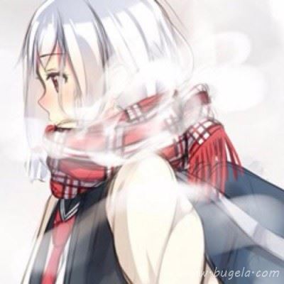 卡通女生高冷霸气头像 高冷范卡通二次元女神头像图片