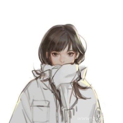 卡通女生高冷霸气头像 高冷范卡通二次元女神头像图片