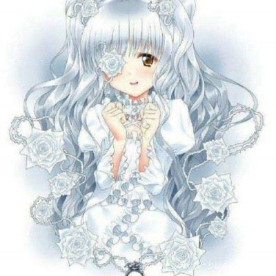 卡通女生高冷霸气头像 高冷范卡通二次元女神头像图片