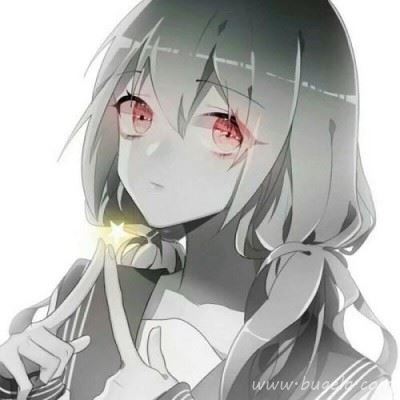 卡通女生高冷霸气头像 高冷范卡通二次元女神头像图片