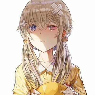 卡通女生高冷霸气头像 高冷范卡通二次元女神头像图片