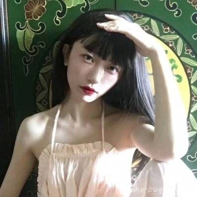 2021款绿色系女生头像图片