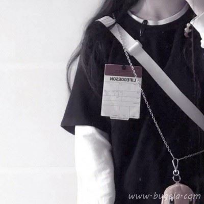 清纯女生半身不露脸头像 图片