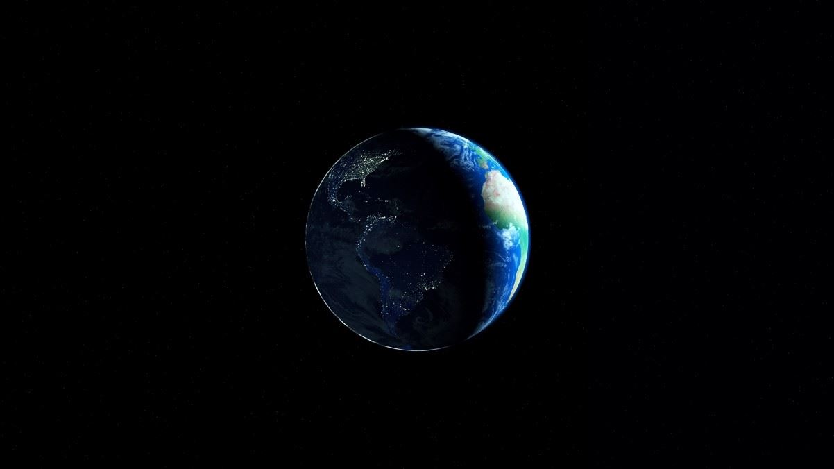 苹果13地球壁纸图片