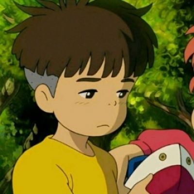 波妞和宗介的情侣头像一人一半 不明显图片