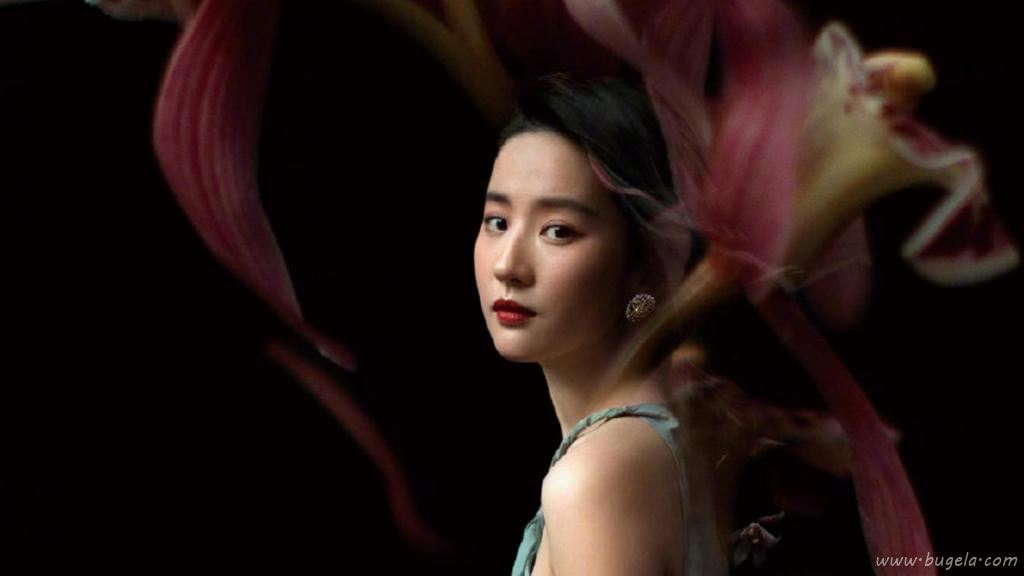 刘亦菲优雅魅力繁花时尚迷人写真图片