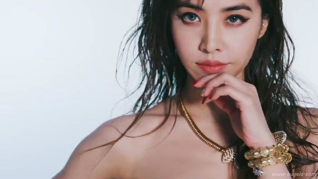 时尚大片封面蔡依林湿发造型写真图片