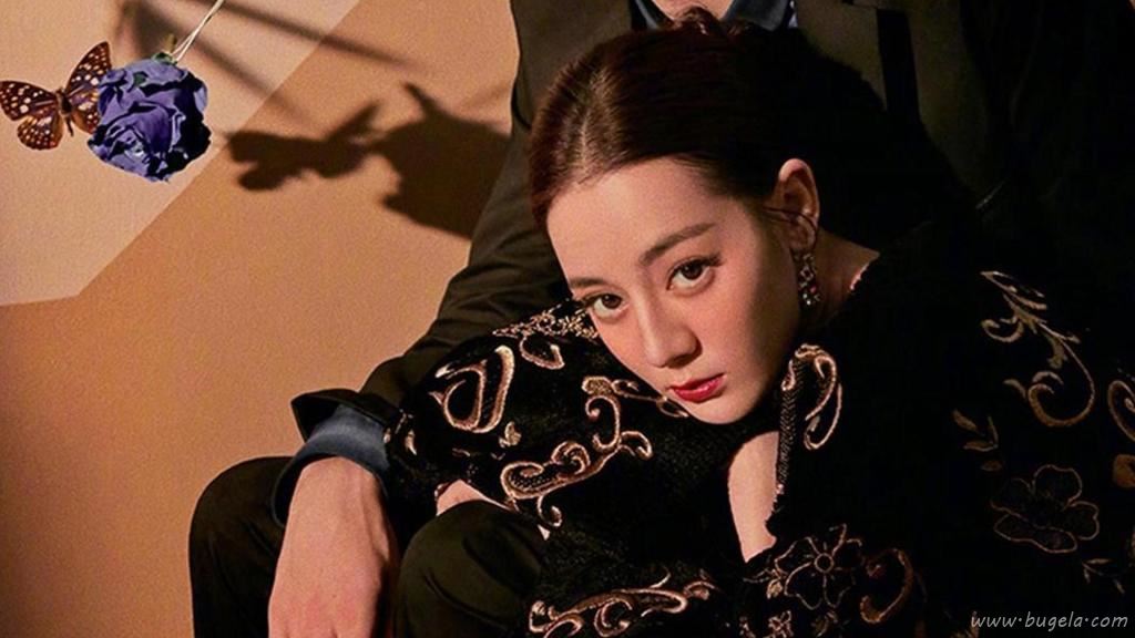 迪丽热巴复古风典范迷人写真图片