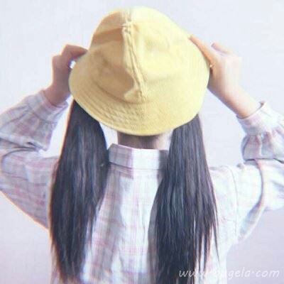 小女生唯美背影头像图片