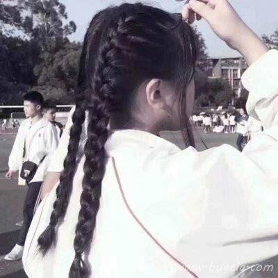 小女生唯美背影头像图片