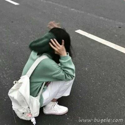 绿色小清新女生微信头像图片