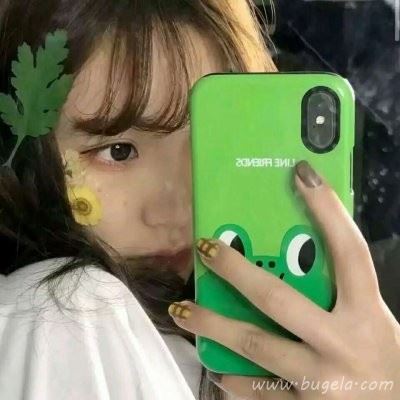 绿色小清新女生微信头像图片