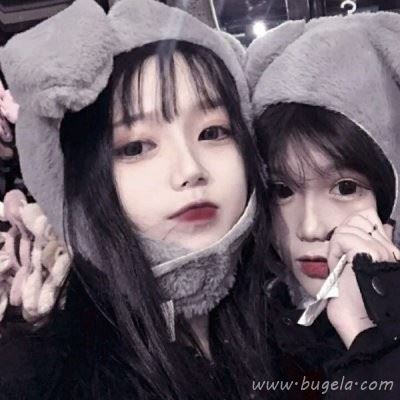 个性女生闺蜜头像图片