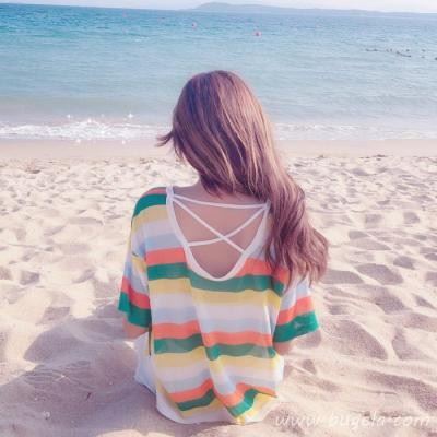 唯美女生背影头像图片