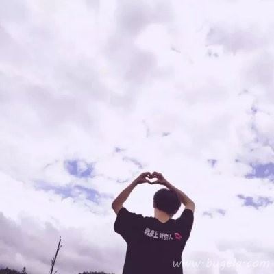 韩版情头双人全身照一对微信头像图片