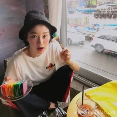 小清新女生头像图片