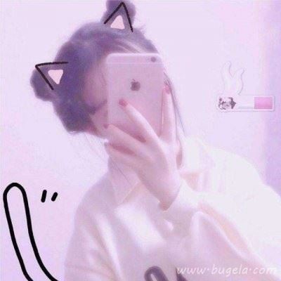 粉色小可爱美女心女生微信头像图片