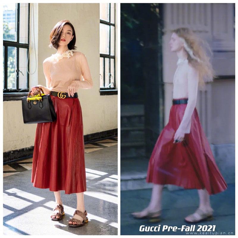 倪妮美艳复古写真图片