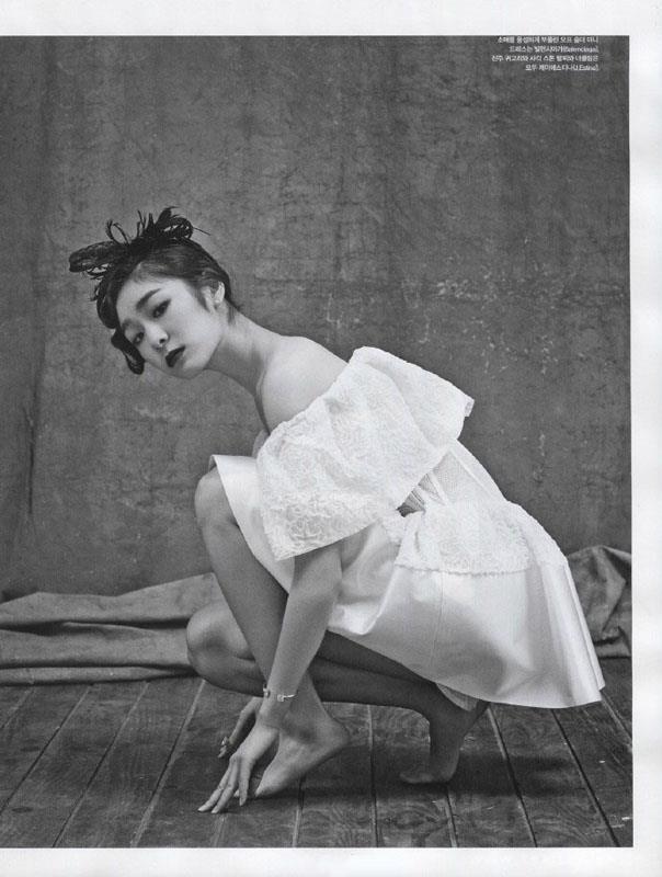 金妍儿黑白风格优雅写真图片