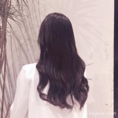 唯美女生侧颜和背影头像图片