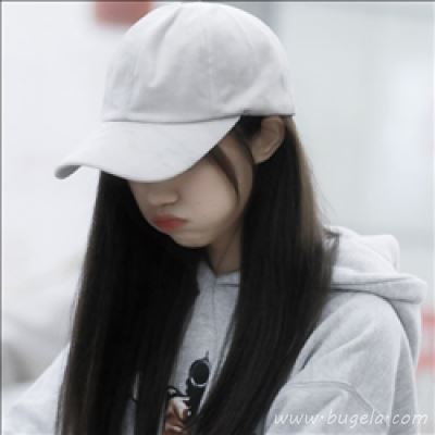 唯美女生侧颜和背影头像图片