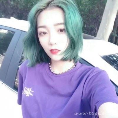 紫色系清纯女生头像图片