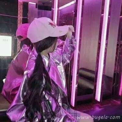 紫色系清纯女生头像图片