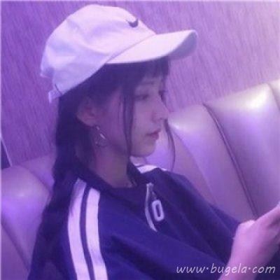 紫色系清纯女生头像图片